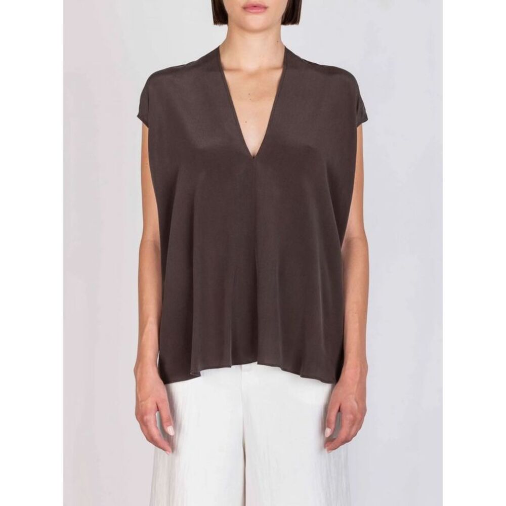 Alysi Top Woman Brown